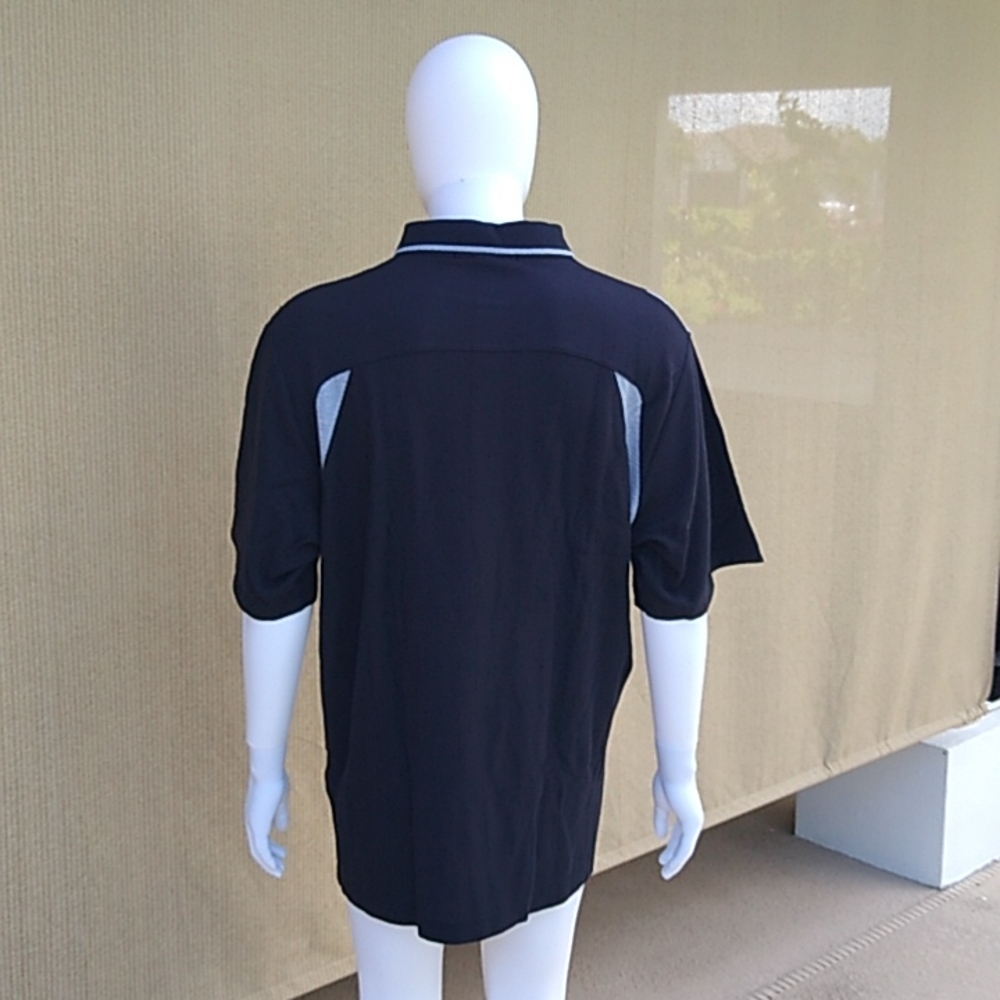 NWT Devon & Jones Men's Sporty Drytec 20 Performance Colorblock Polo - Size 3XL - Picture 3 of 6